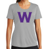 Thumbnail image for  Womens Grey Performance Short Sleeve Tee