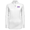 Thumbnail image for  Syntrel Womens White Interlock 1/4 Zip