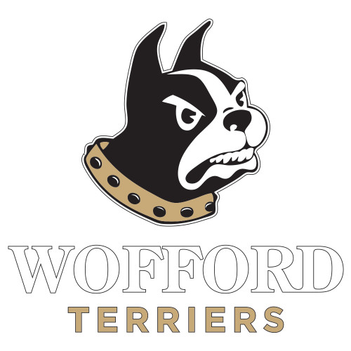  Extra Large Decal - Wofford Terriers w/ Terrier