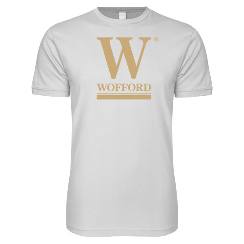  Next Level White SoftStyle T Shirt - W Wofford