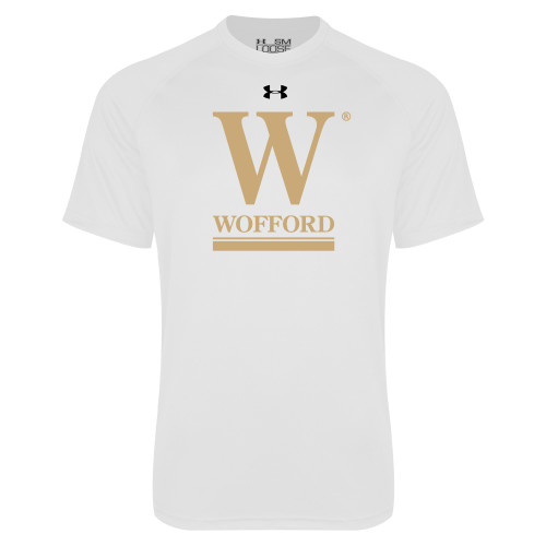  Under Armour White Tech Tee - W Wofford