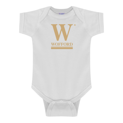  White Infant Onesie - W Wofford