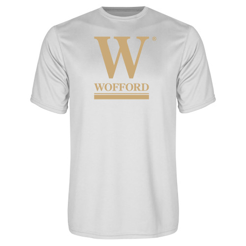  White Performance Tee - W Wofford