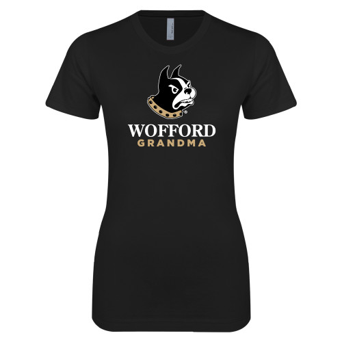  Next Level Womens Black Boyfriend Tee - Grandma