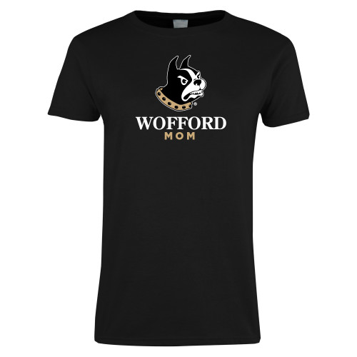  Womens Black Short Sleeve Tee - Mom