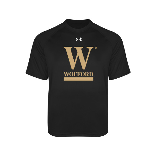  Under Armour Youth Black Tech Tee - W Wofford