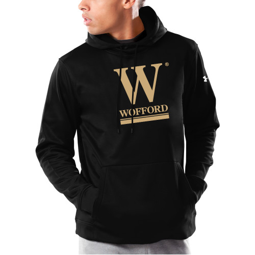  Under Armour Black Armour Fleece Hoodie - W Wofford