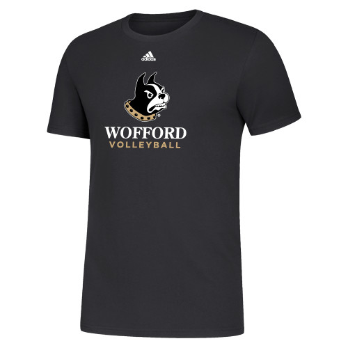  Adidas Black Fresh Tee - Adidas Wofford Volleyball