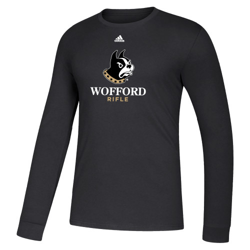  Adidas Black Fresh Long Sleeve Tee - Adidas Wofford Rifle