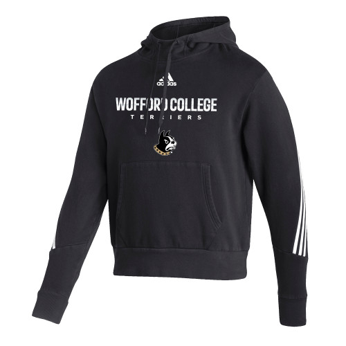  Adidas Black Pullover Hood - Adidas Chrome Design Wofford
