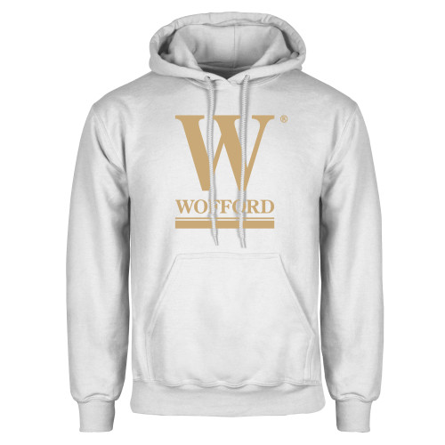 White Fleece Hoodie - W Wofford