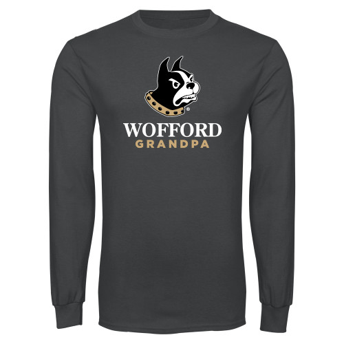  Charcoal Long Sleeve T Shirt - Grandpa