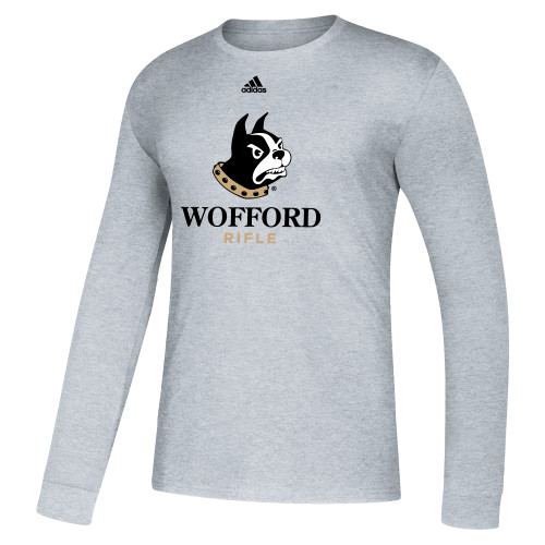 Main Image for  Adidas Medium Grey Heather Fresh Long Sleeve Tee