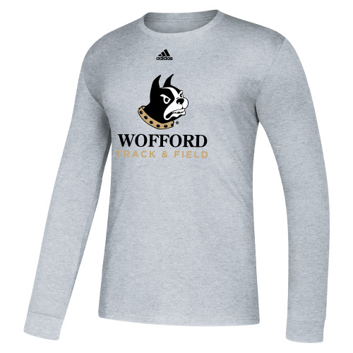 Main Image for  Adidas Medium Grey Heather Fresh Long Sleeve Tee