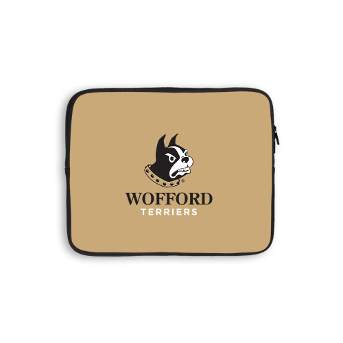  10 inch Neoprene iPad/Tablet Sleeve - Wofford Terriers w/ Terrier