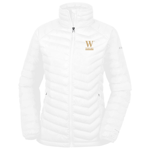  Columbia Womens White Powder Lite Jacket - W Wofford