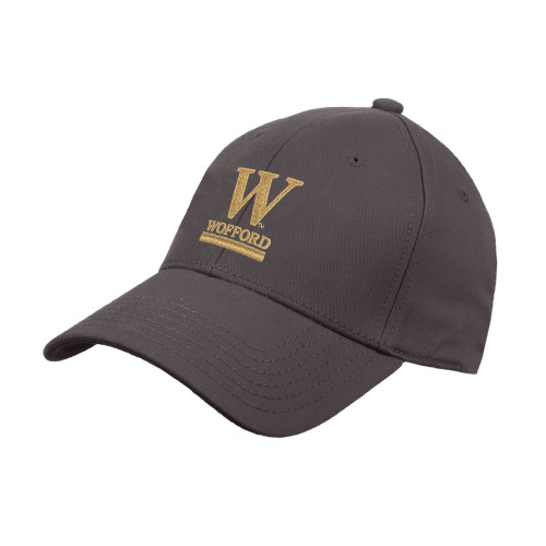  Charcoal Structured Adjustable Pro Style Hat - W Wofford