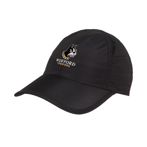  Womens Black Performance Cap - Wofford Terriers w/ Terrier