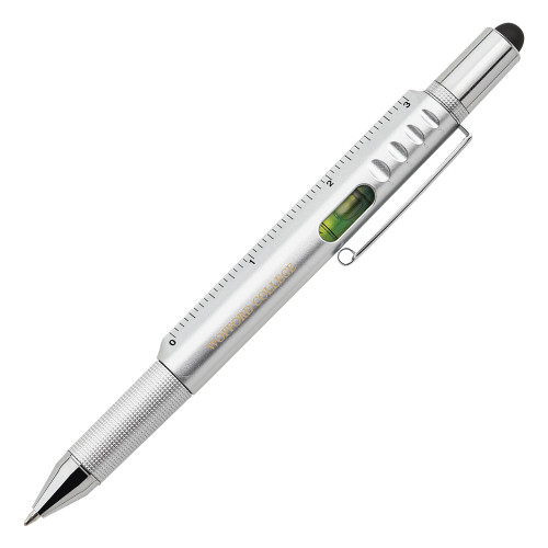  6 in 1 Silver Ballpoint Pen - Wofford College