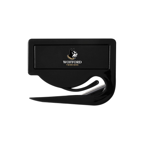  Black Letter Opener - Wofford Terriers w/ Terrier