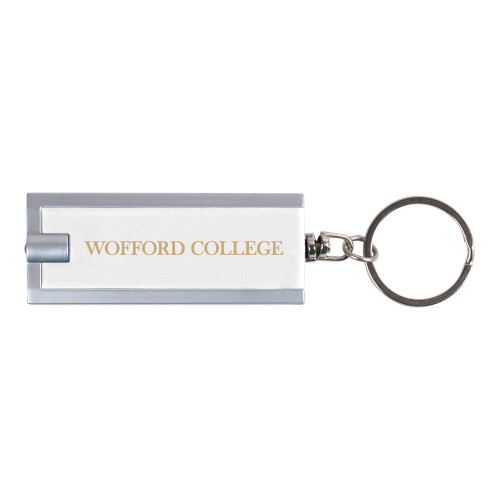  Turbo White Flashlight Key Holder - Wofford College