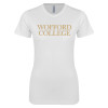 Thumbnail image for  Next Level Womens White Boyfriend Tee