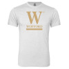 Thumbnail image for  Next Level Heather White Triblend Tee