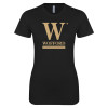 Thumbnail image for  Next Level Womens Black Boyfriend Tee