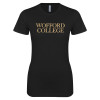 Thumbnail image for  Next Level Womens Black Boyfriend Tee