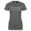 Thumbnail image for  Next Level Womens Charcoal Boyfriend Tee