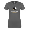 Thumbnail image for  Next Level Womens Charcoal Boyfriend Tee