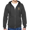 Thumbnail image for  Charcoal Fleece Full Zip Hoodie