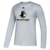 Thumbnail image for  Adidas Medium Grey Heather Fresh Long Sleeve Tee