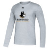 Thumbnail image for  Adidas Medium Grey Heather Fresh Long Sleeve Tee