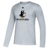 Thumbnail image for  Adidas Medium Grey Heather Fresh Long Sleeve Tee