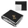Thumbnail image for  Super Soft Luxurious Black Sherpa Throw Blanket