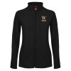 Thumbnail image for  Womens Black Fleece Full Zip Jacket