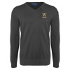 Thumbnail image for  Charcoal Heather VNeck Sweater