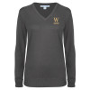 Thumbnail image for  Womens Charcoal Heather VNeck Sweater
