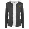 Thumbnail image for  Womens Charcoal Cardigan Sweater