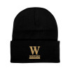 Thumbnail image for  Black Knit Beanie w/Cuff