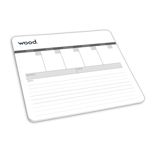 Mousepad/Week At A Glance Note Pad-Primary Logo