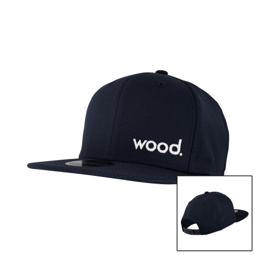 New Era Navy Diamond Era 9Fifty Snapback Hat-Primary Logo
