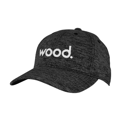 PosiCharge Charcoal/Black Electric Heather Hat-Primary Logo