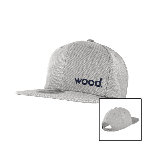 New Era Light Grey Diamond Era 9Fifty Snapback Hat-Primary Logo