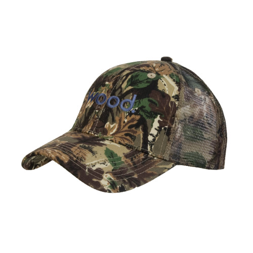 Camo Pro Style Mesh Back Structured Hat-Primary Logo