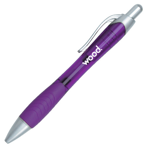 Metallic Mykonos Purple Pen-Primary Logo