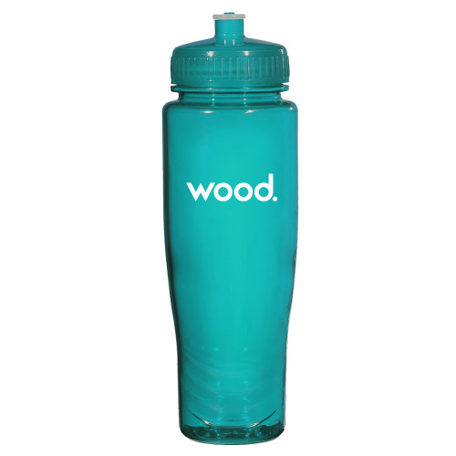 Spectrum Teal Sport Bottle 28oz-Primary Logo