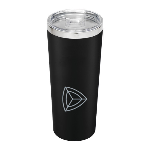 Thor Vacuum Insulated Black Tumbler 22oz-Safety Shield Alone Engraved