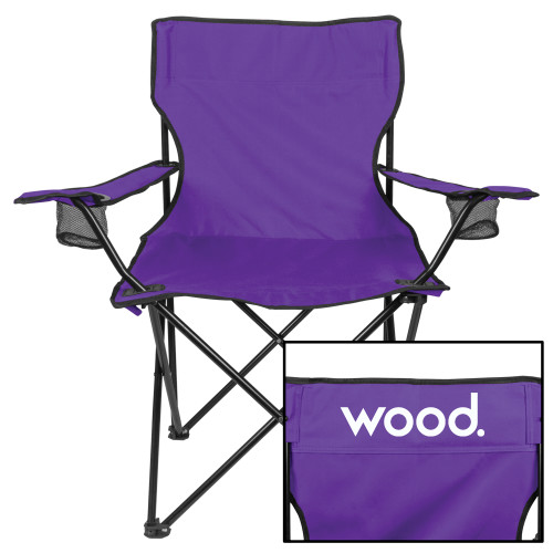 Deluxe Purple Captains Chair-Primary Logo